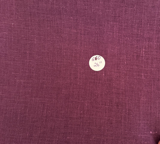 Remnant Linen "Pomegranate" 26" #560