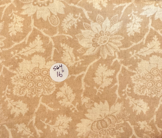 Remnant Quilting Cotton  16" #564