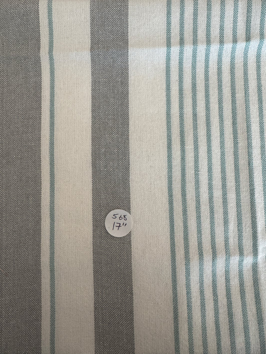 Remnant Cotton Toweling 17" #568