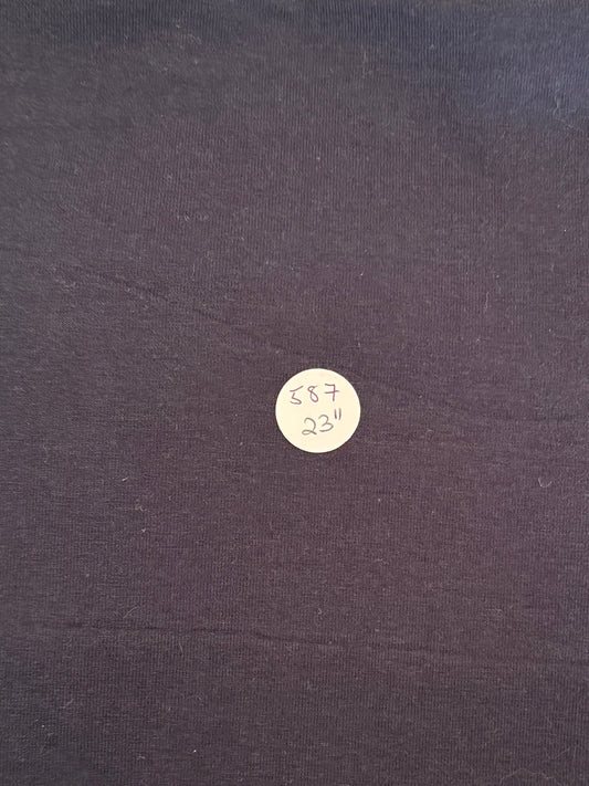 Remnant - Bargain Jersey Cotton/Spandex 95/5 23" #587