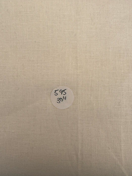 Remnant - Organic Cotton Hemp "Linen" - 30"  #595