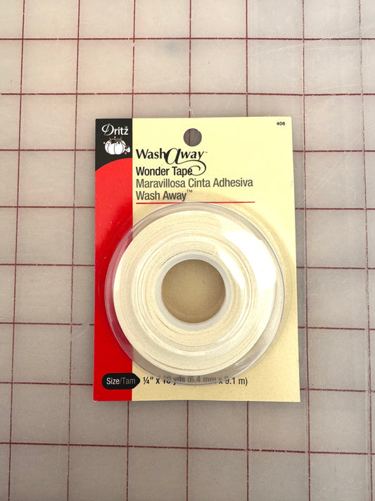 Wash-Away Wonder Tape 1/4"