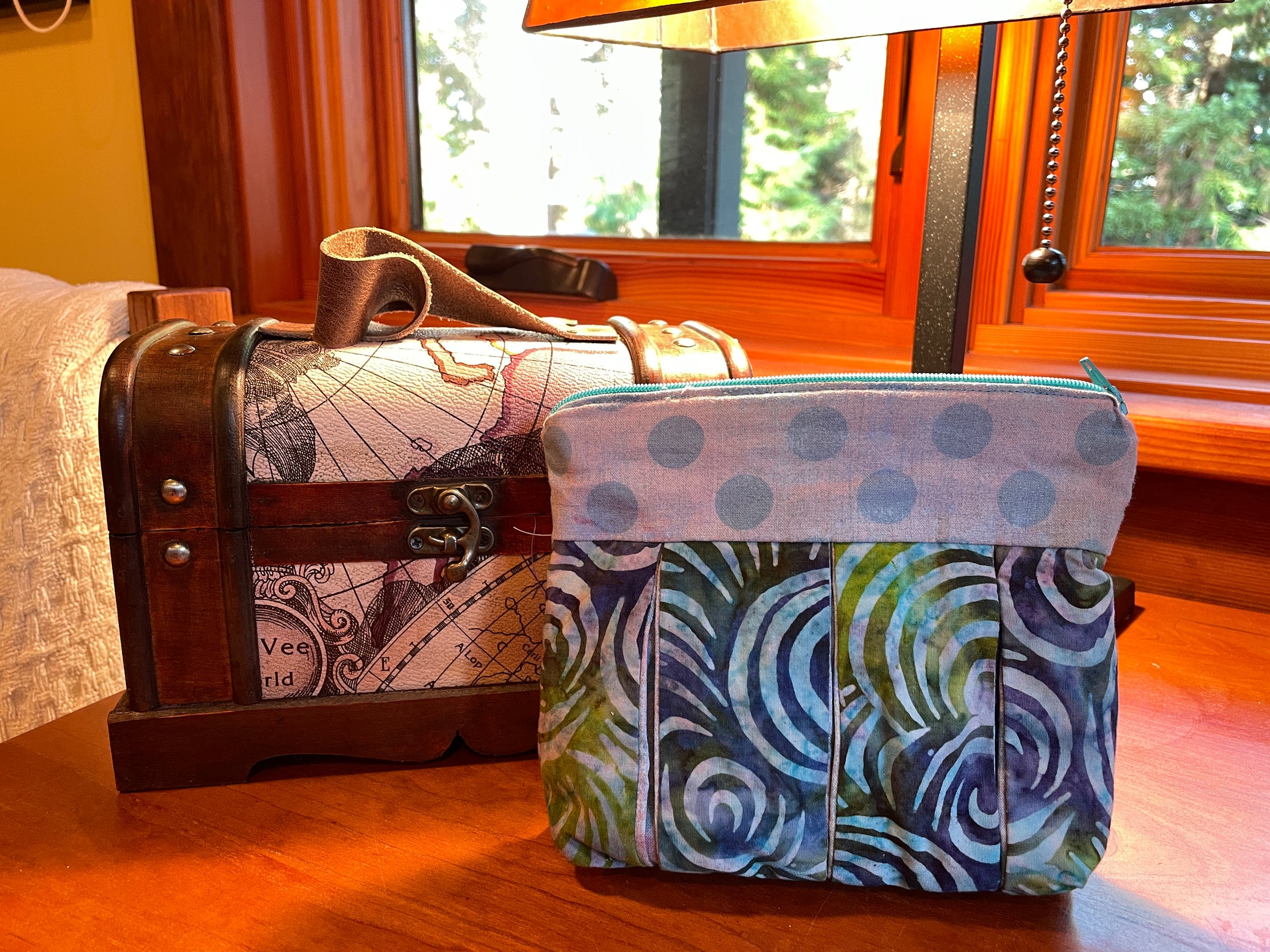 Box Pleat Zipper Case Kit FREE SHIPPING Eureka Fabrics