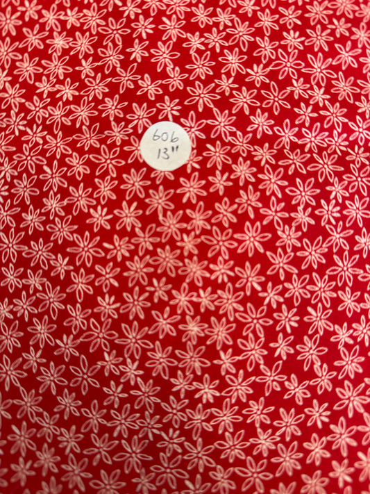 Remnant -Quilting Cotton- 13" #606