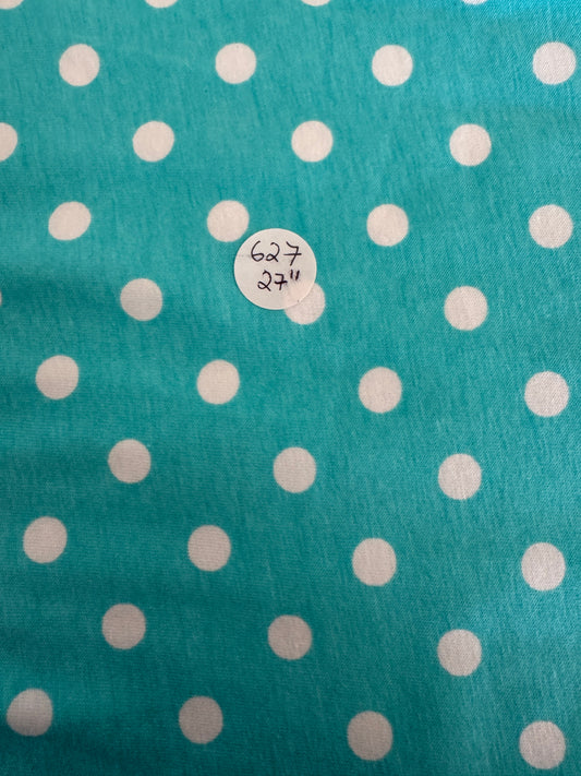 Remnant Cotton Jersey- 27"  #627