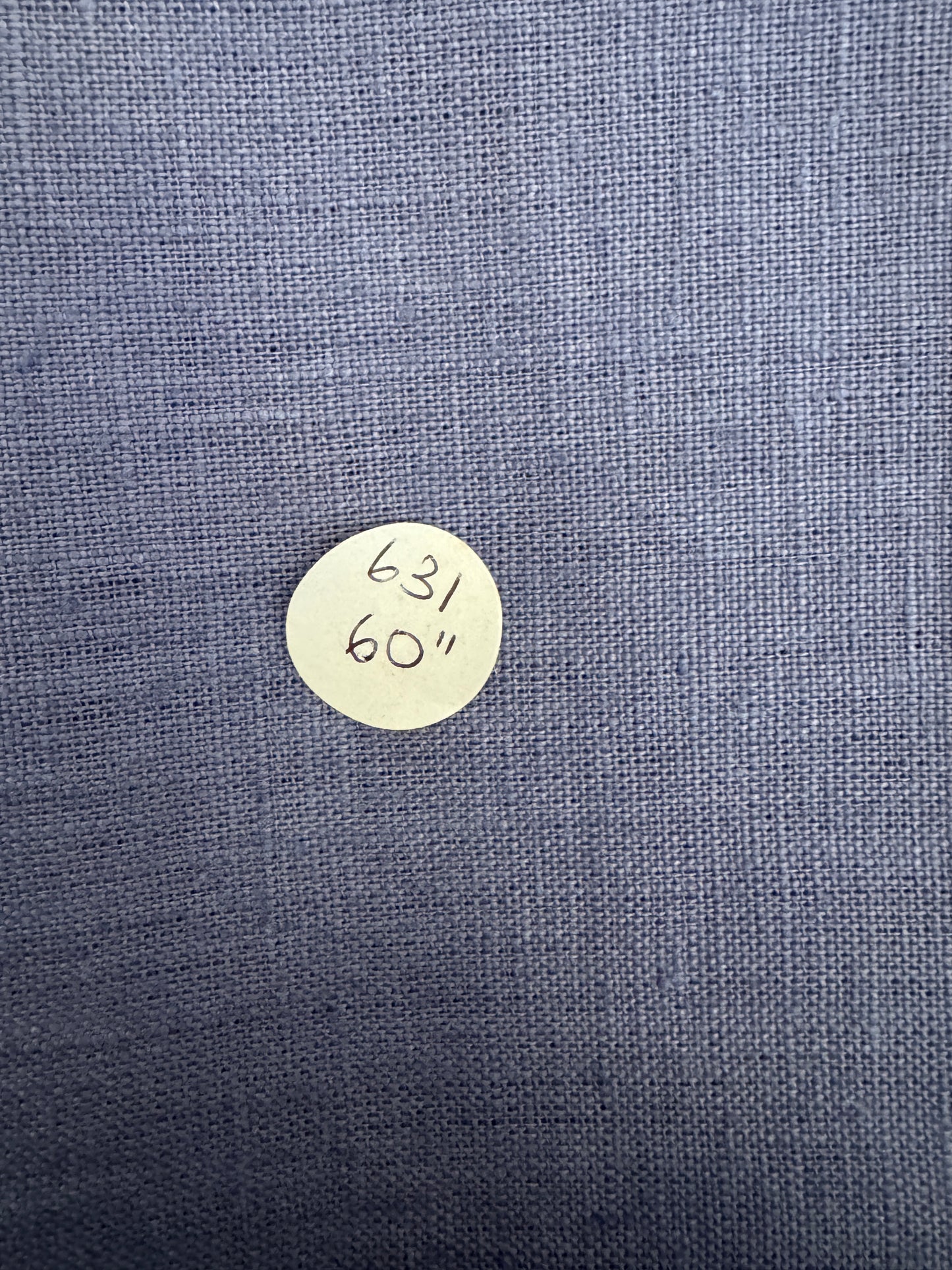 Remnant- 100% Linen- Wysteria   1 2/3 yards - 58"wide-  #631