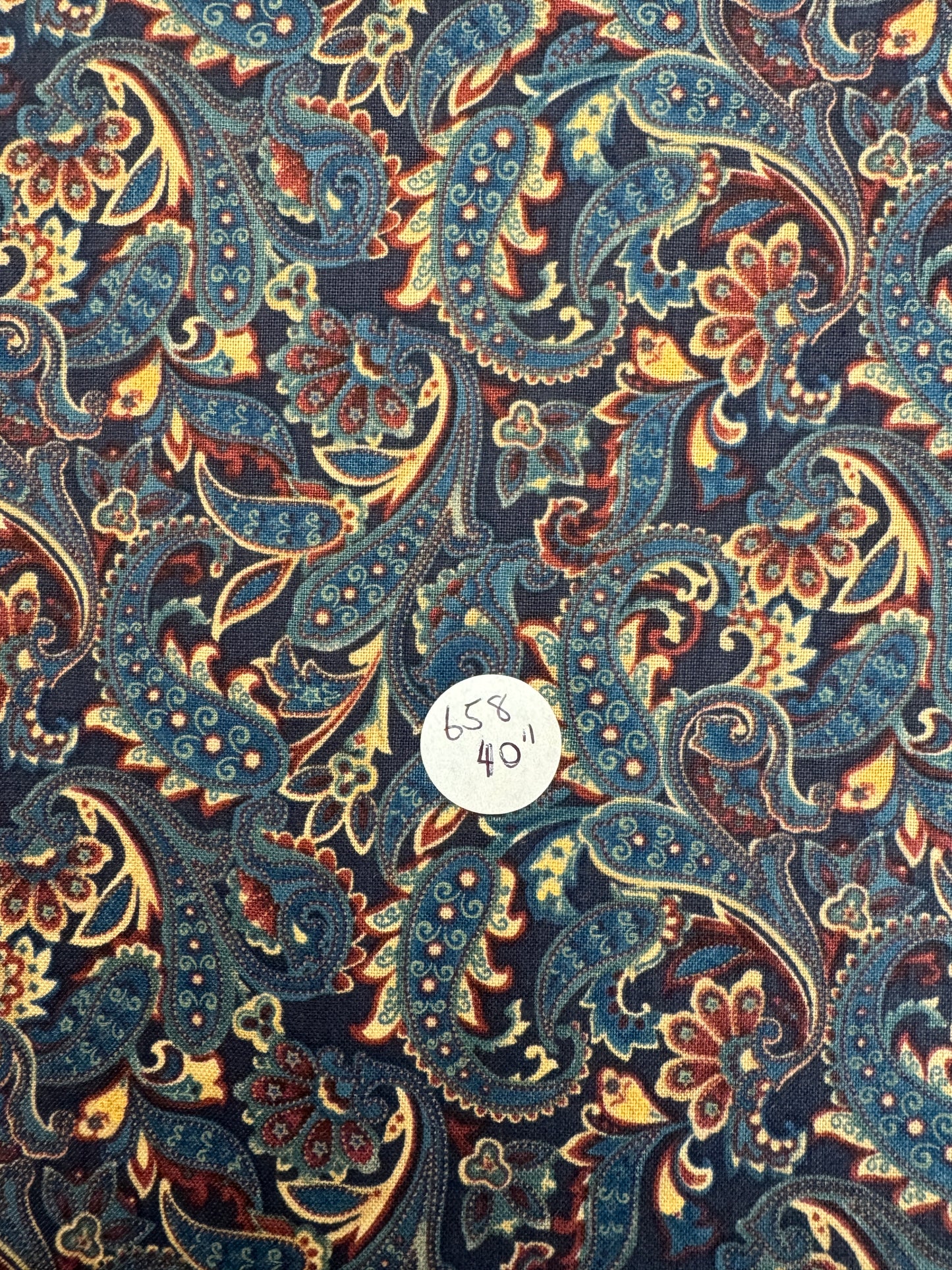 Remnant- Quilting Cotton- 40"-  #658