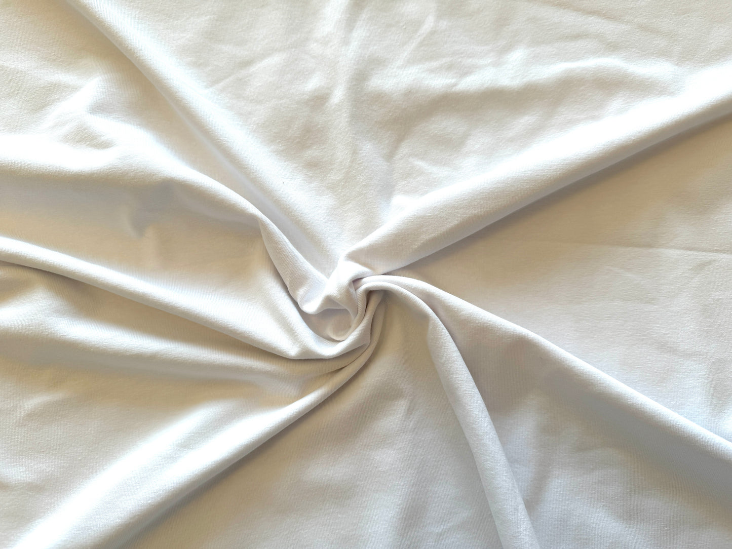 BARGAIN Cotton/Lycra Jersey - White White White