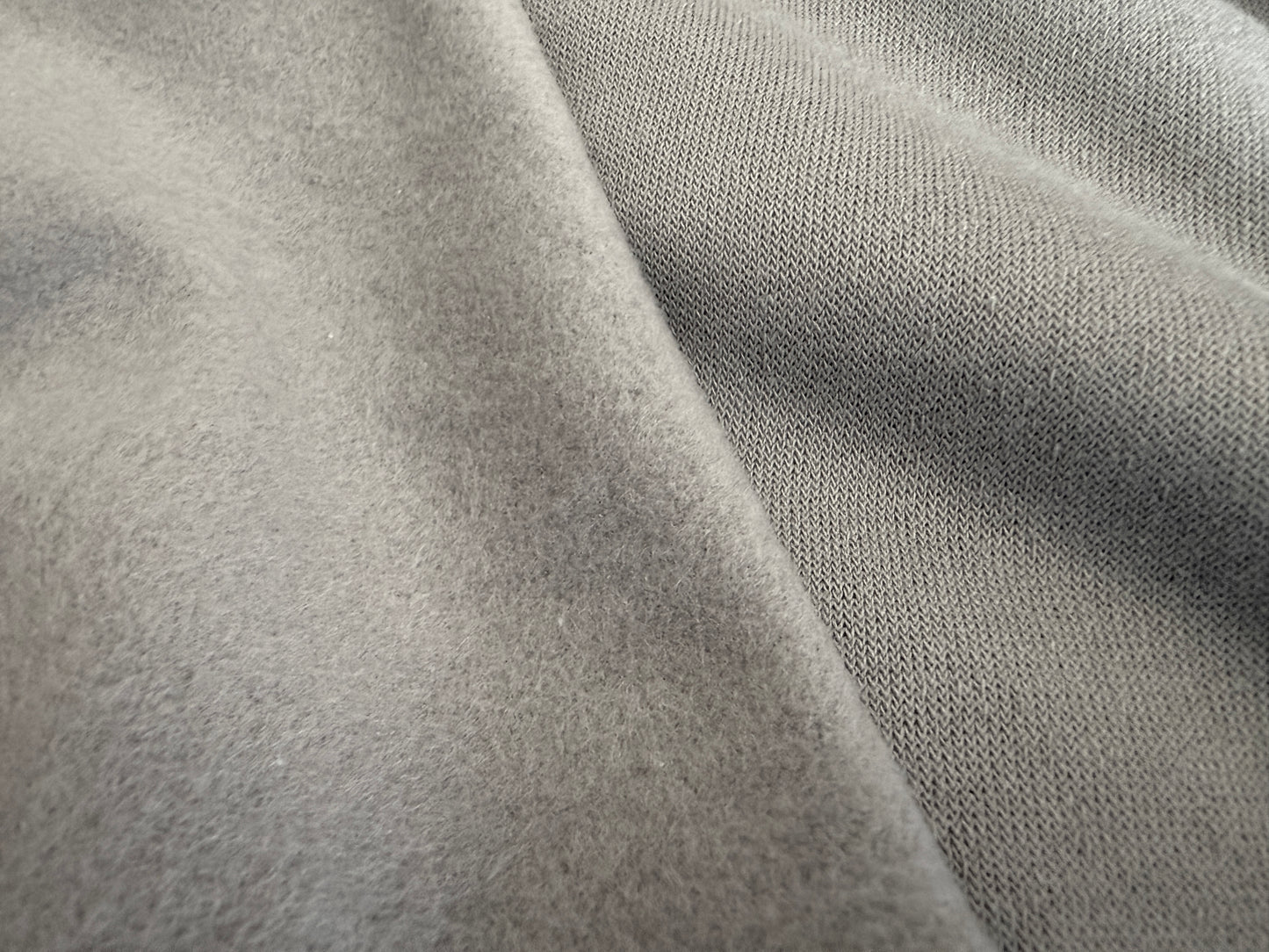 50/50 Cotton/Modal Sweatshirt Fleece -  Dove Gray