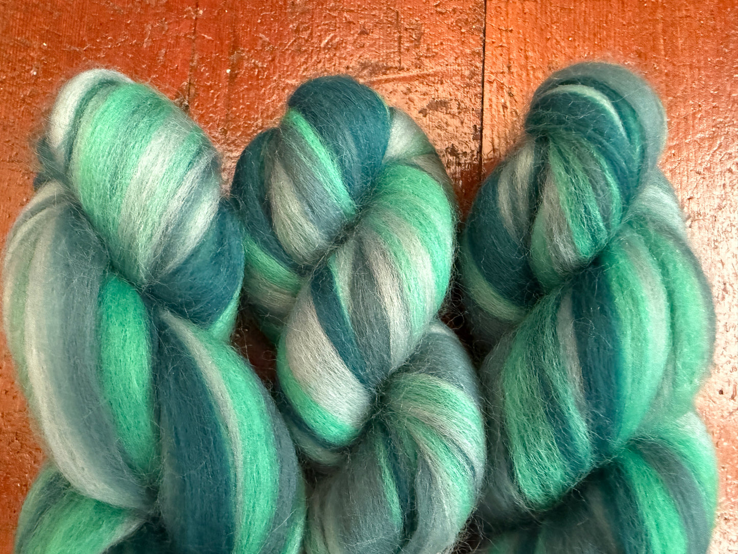 100% Merino Wool Roving - Harmony - Variegated
