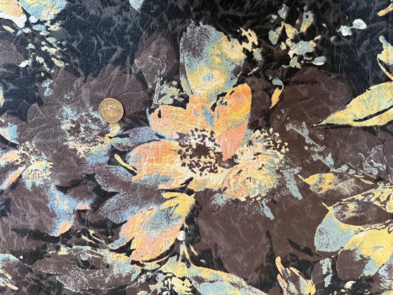 Cotton Blend Knit Velour - Cézanne