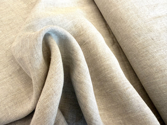 100% Linen - Soft Wash Finish - 5.3oz - Natural Shades
