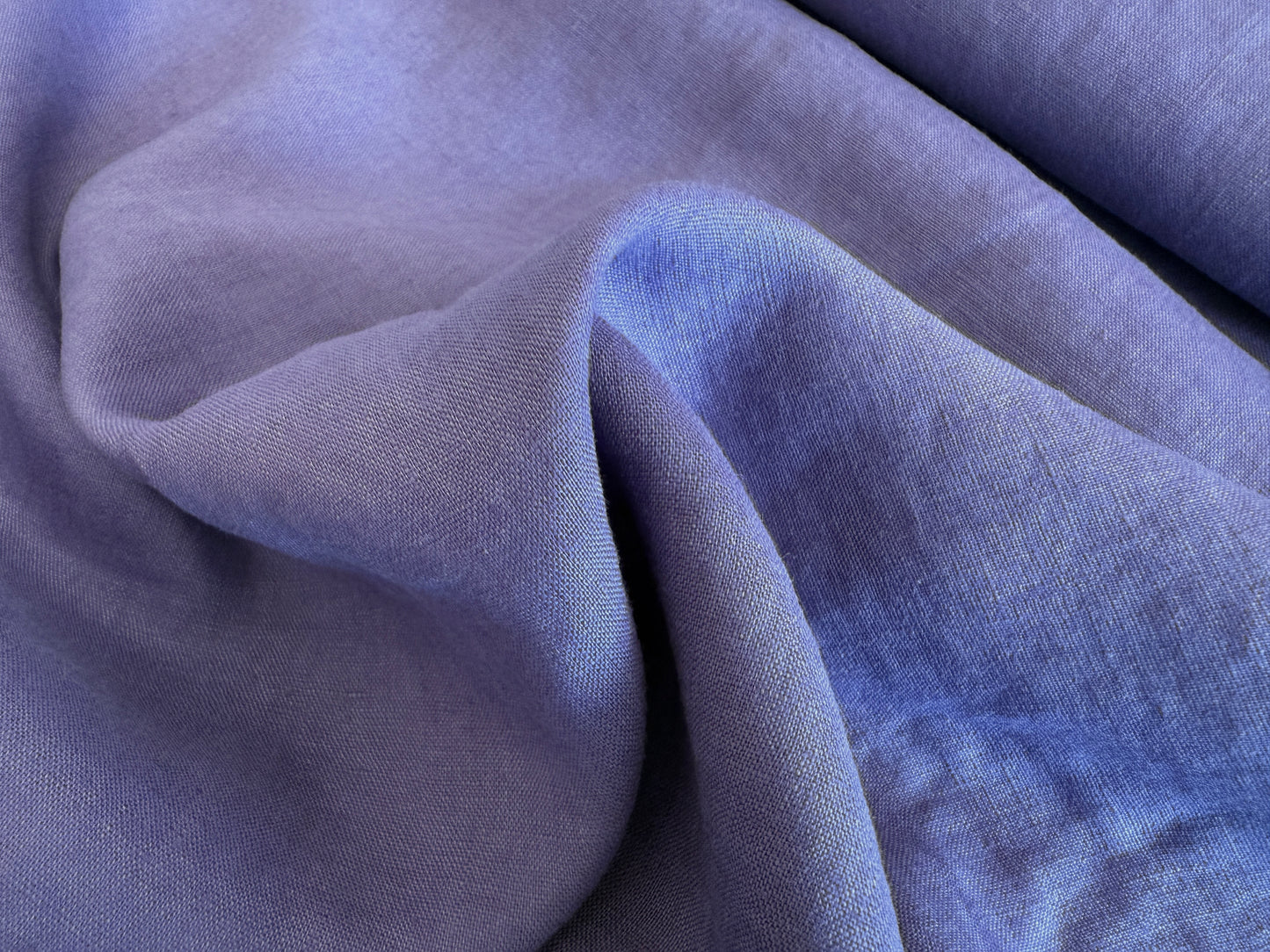 100% Linen - Soft Wash Finish - 4.5oz - Periwinkle