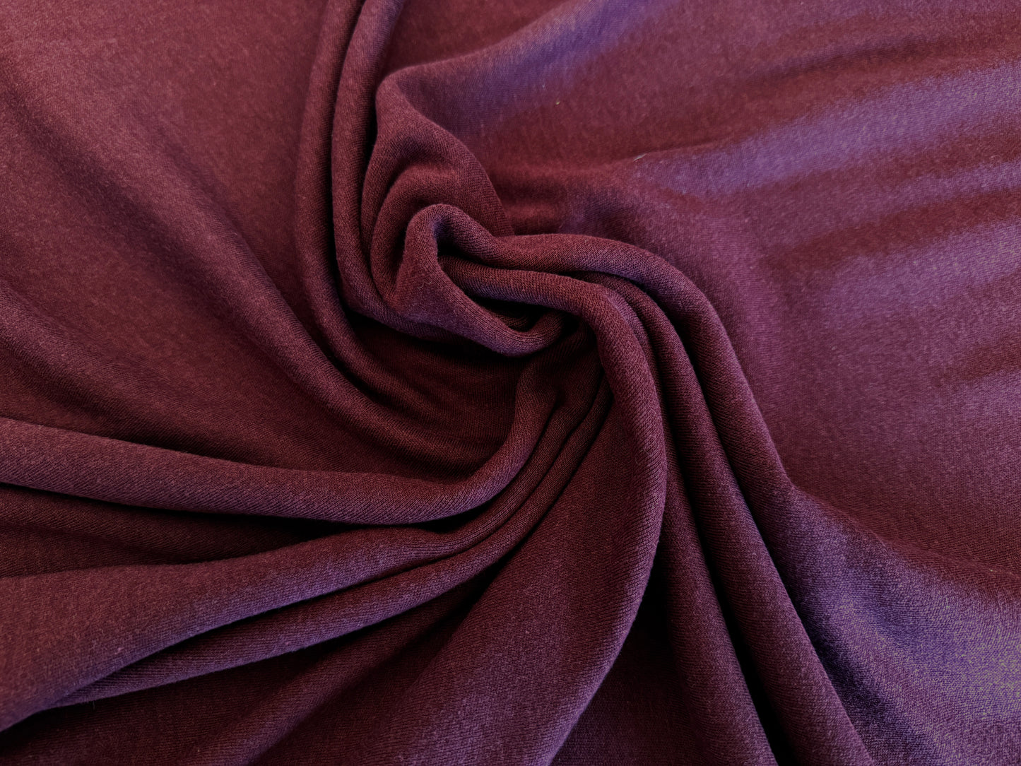 Organic Cotton/Hemp Interlock - Garnet