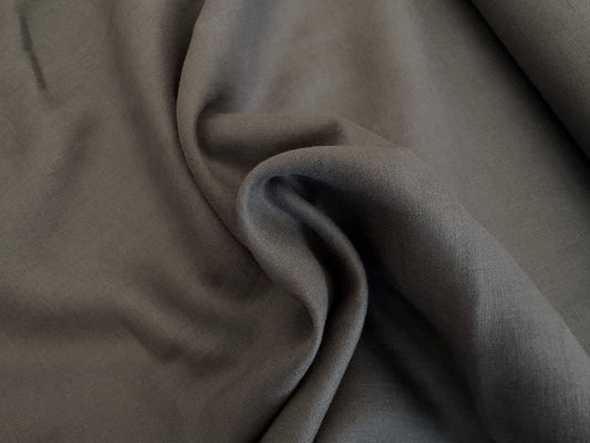 100% Linen - Soft Wash Finish - 4.5oz - Iron Ore