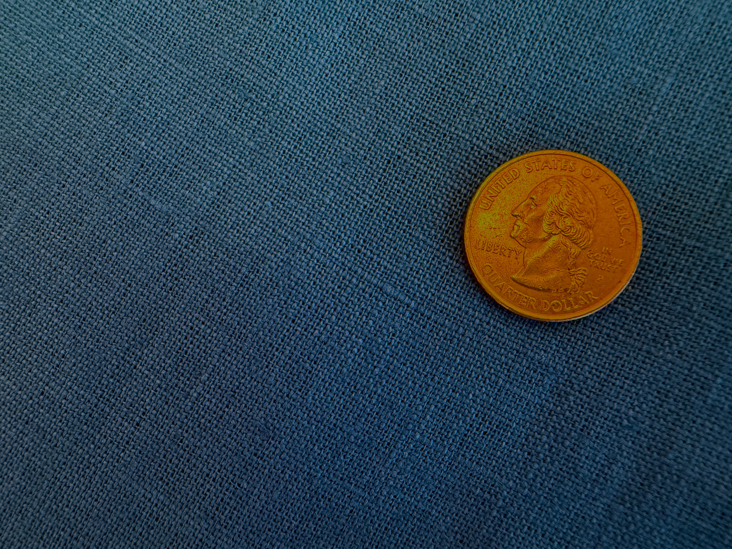 100% Linen - Soft Wash Finish - 5.5oz - Moroccan Blue