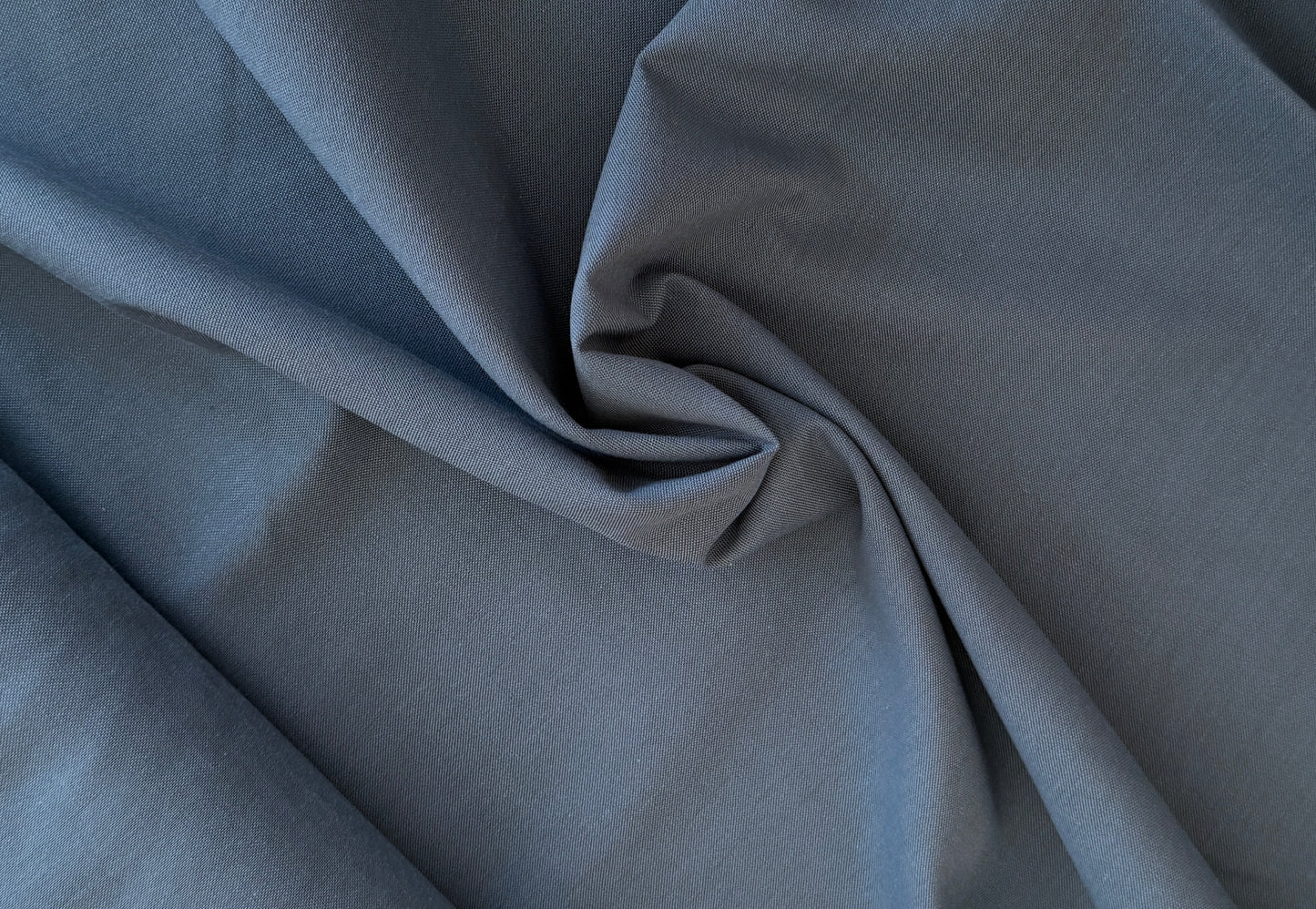 100% Organic Cotton Shirting - Slate Blue