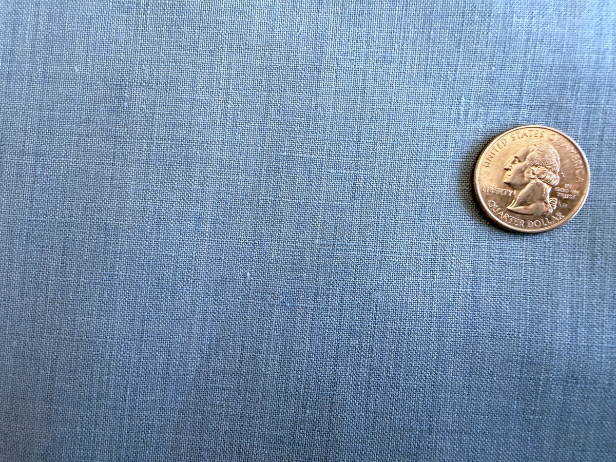 100% Linen - Soft Wash Finish - 4.5oz - Sky