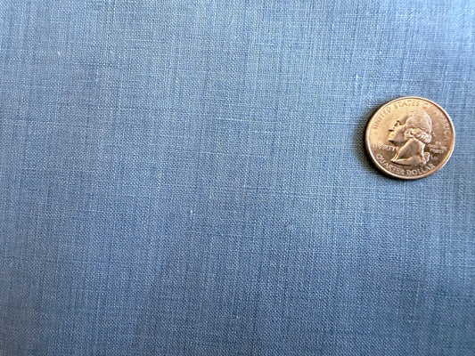 100% Linen - Soft Wash Finish - 4.5oz - Sky