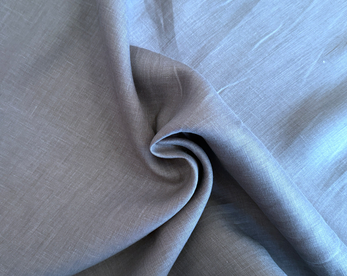 100% Linen - Soft Wash Finish - 4.5oz - Sky