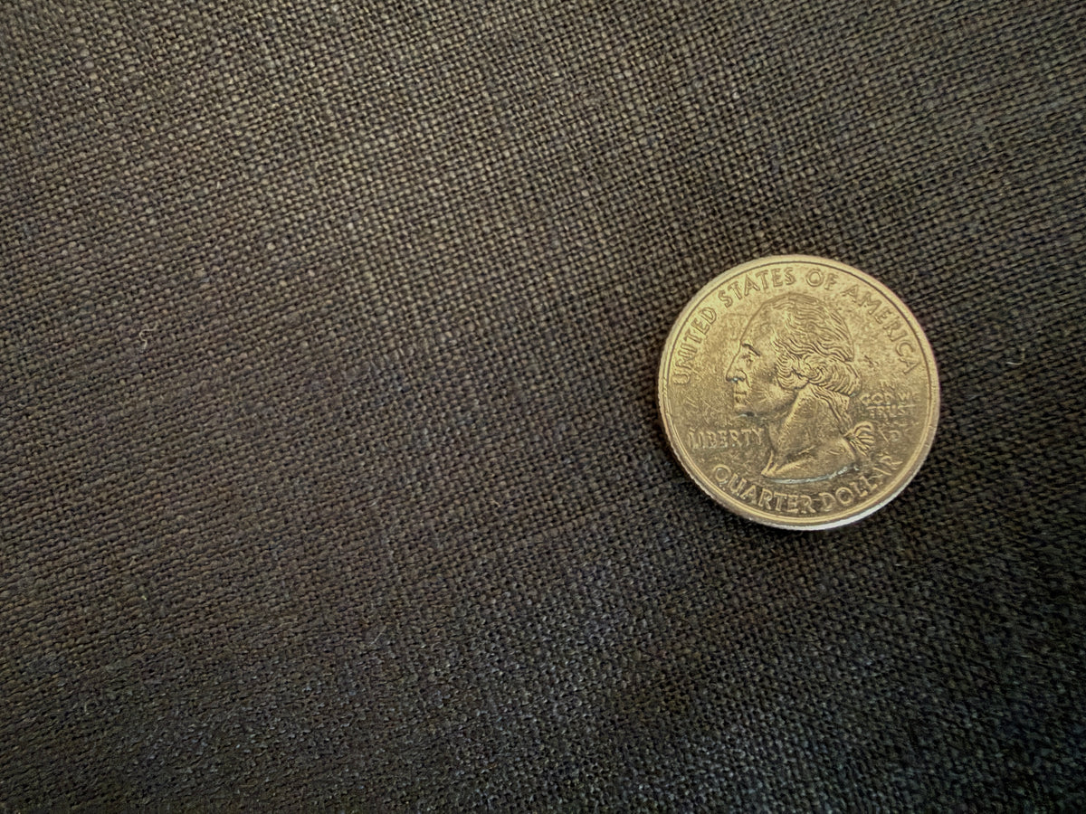 100% Linen - Soft Wash Finish - 4.5oz - Steel