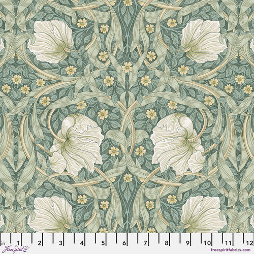 Genuine William Morris Design - Quilting Cotton - The Olive Pimpernel