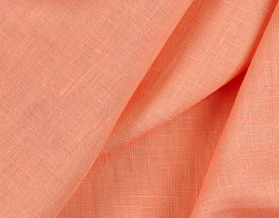 100% Linen - 5.5oz - Peach