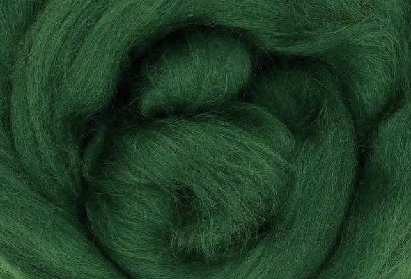 100% Merino Wool Roving - Forest