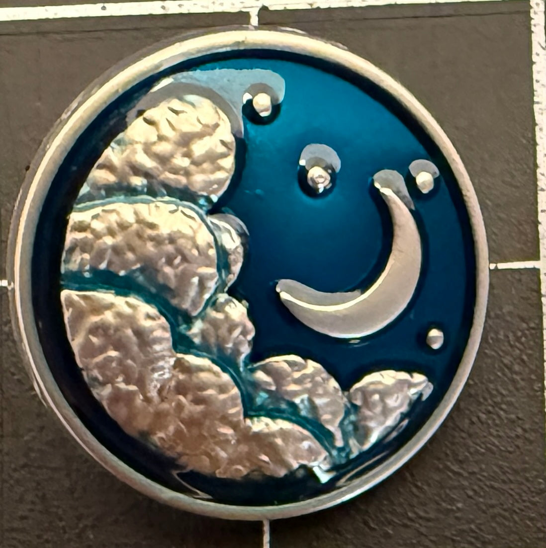 Starry Night Buttons - Silver or Gold