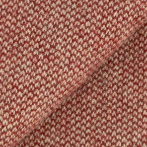 100% Wool Coating - Seed Stitch - Brick Red