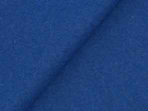 100% Heavy Weight Fulled Wool Coating -   Royal Blue