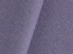 100% Heavy Weight Fulled Wool Coating -   Periwinkle Gray