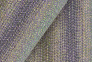 100% Merino Wool Coating-  MultiStripe - Lilac & Blueberry