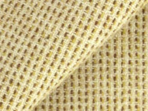 100% Merino Wool Coating- Sashiko - Cream & Caramel