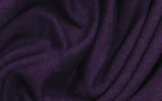 Bamboo/Organic Cotton/Lycra French Terry - Aubergine