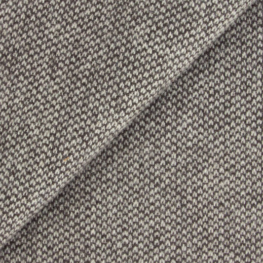 100% Merino Wool Coating - Seed Stitch - Stone & Natural