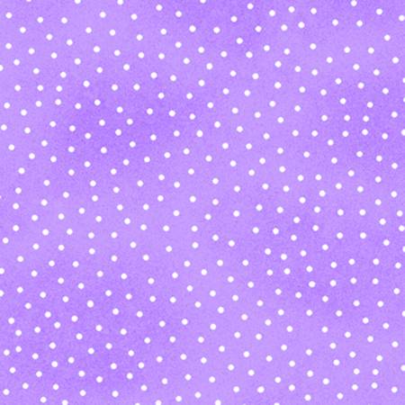 Lilac Dot Flannel - 100% Cotton