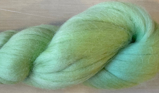 100% Merino Wool Roving - Chartreuse