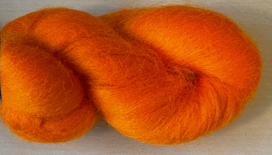 100% Merino Wool Roving - Clementine