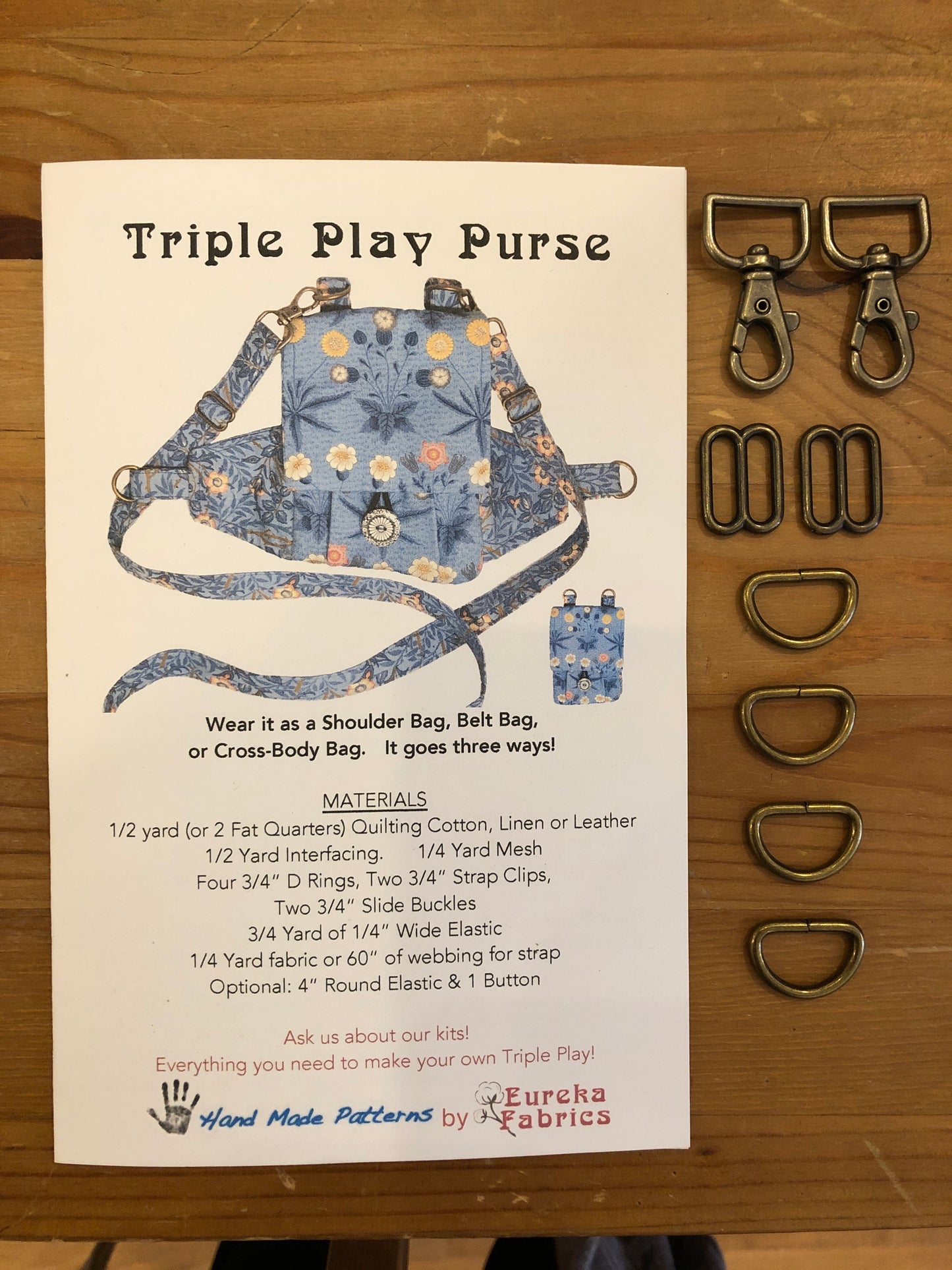 Triple Play Purse Kit - NEW COLORS!
