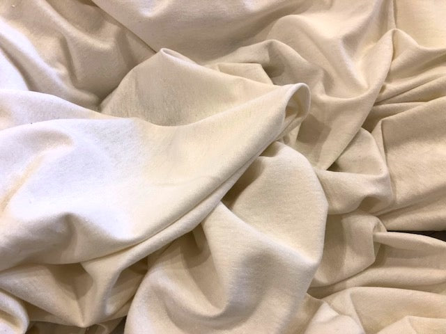Organic Cotton/Hemp Jersey - Pristine Undyed