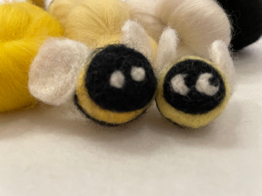 Felted Bee Kit - FREE SHIPPING!