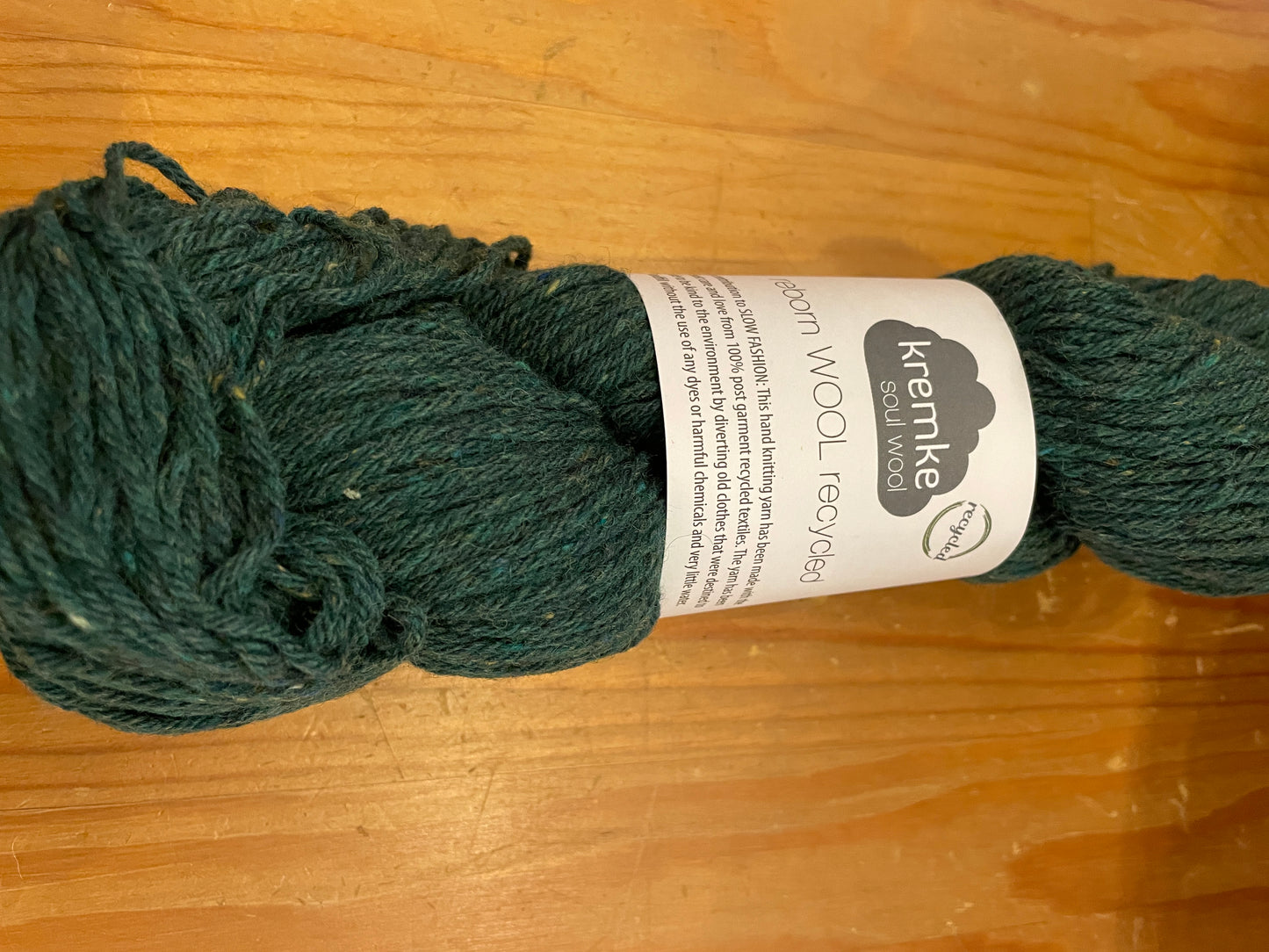 Reborn Yarn - Recycled Wool Blend - DK Weight - 3 Colors