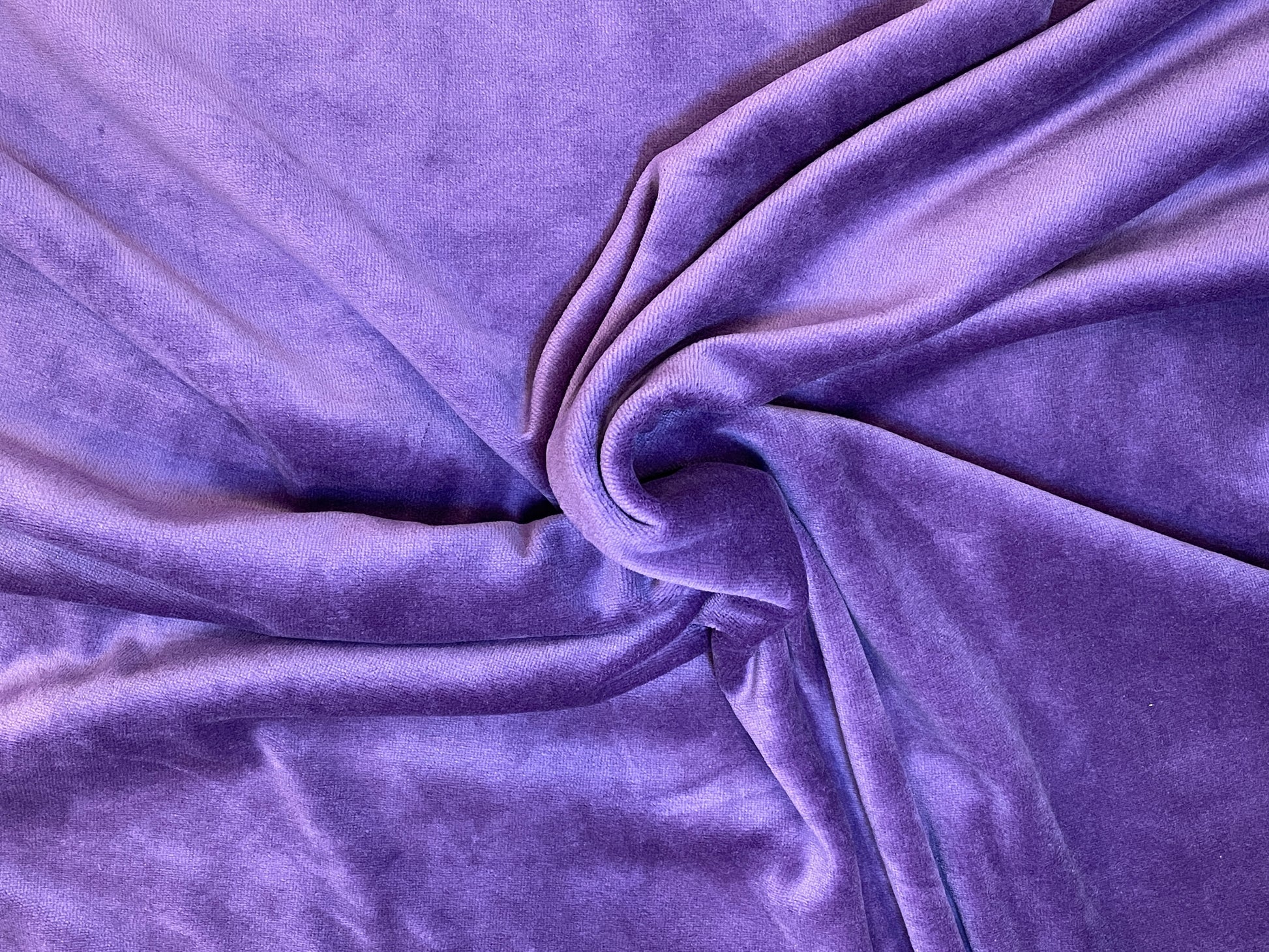 Purple Crushed Velvet Fabric by the Yard Purple Stretch -  Israel