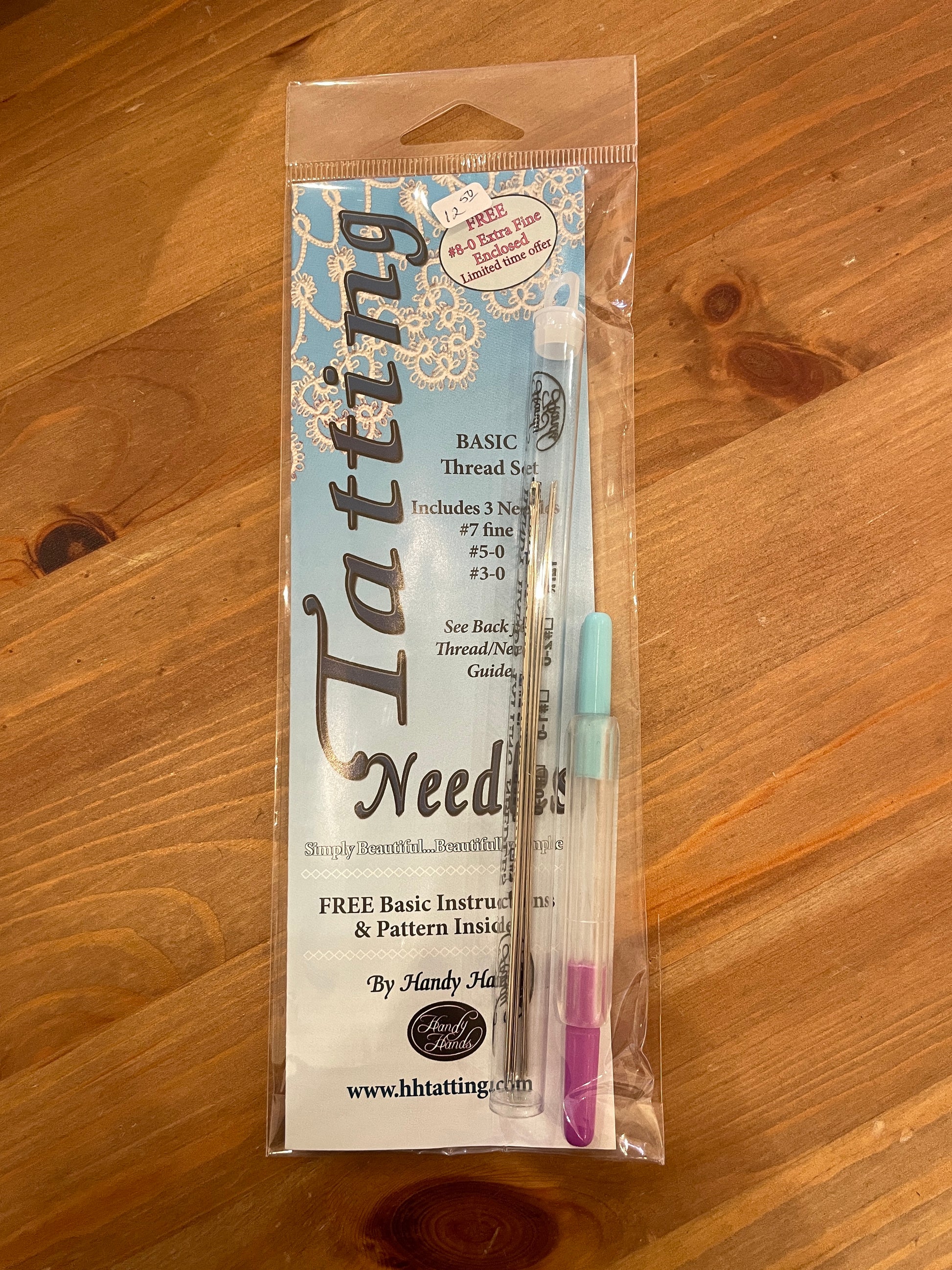 Needle tatting needles and thread info for beginners 