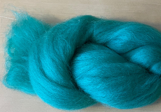 100% Merino Wool Roving - Jade