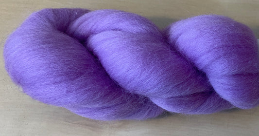 100% Merino Wool Roving - Lilac