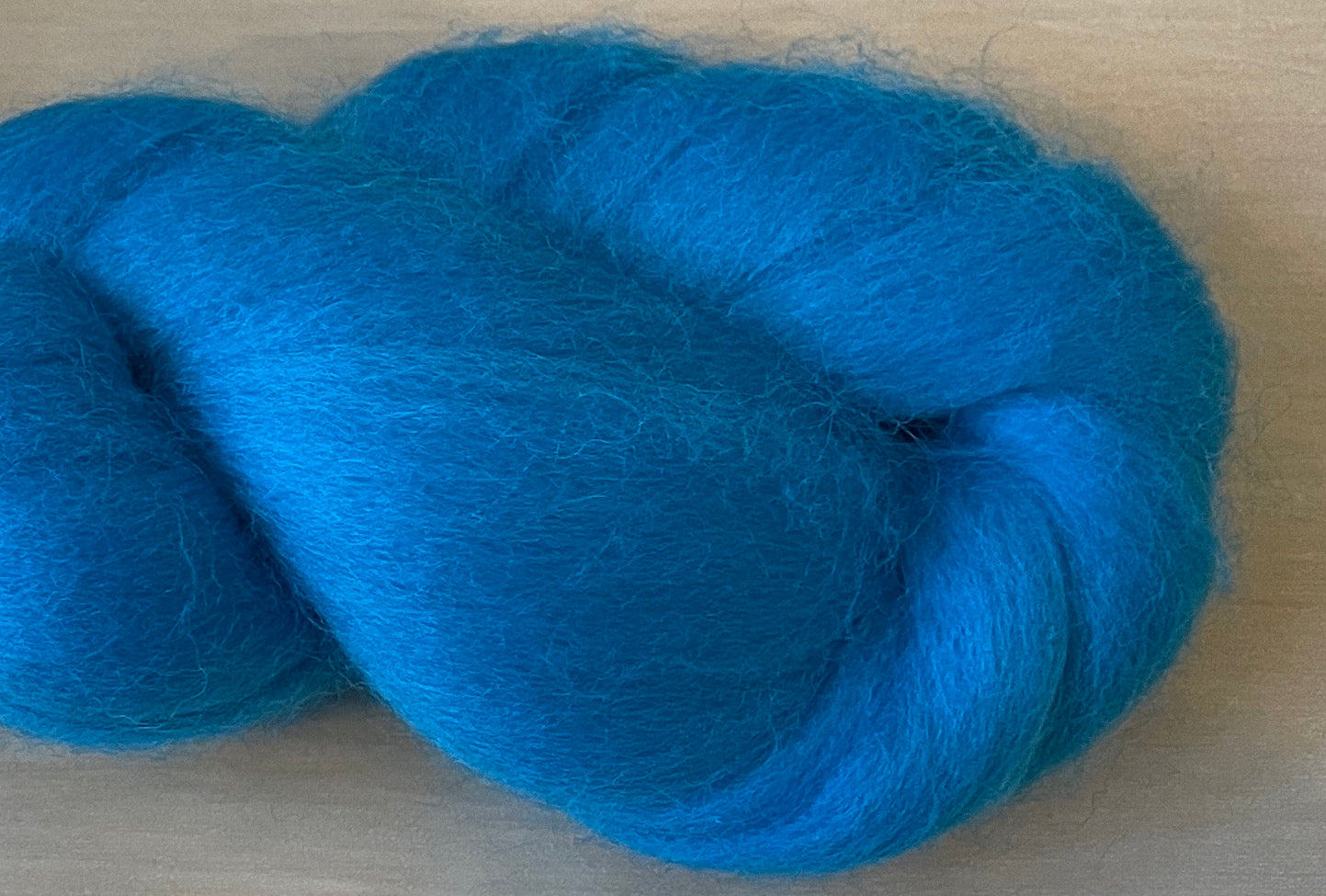 100% Merino Wool Roving - Turquoise