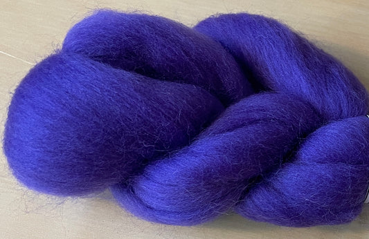 100% Merino Wool Roving - Violet
