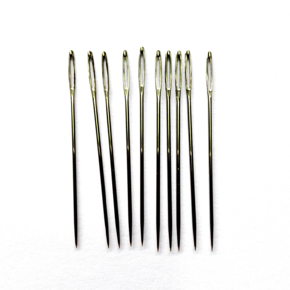 10 Pack of Large Eye Embroidery Needles